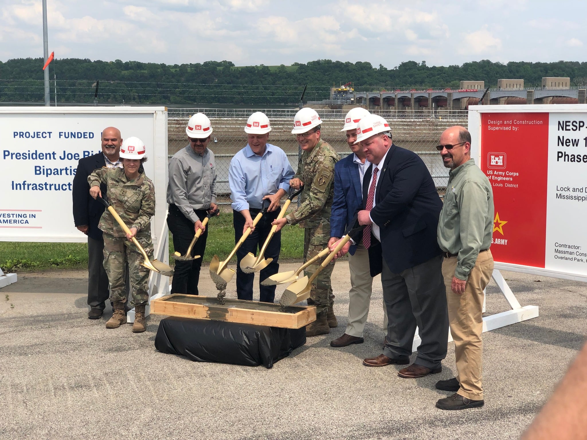 After decades of advocacy and education, the Illinois Corn Growers Association in May 2023 celebrated the groundbreaking of a brand-new 1,200-foot Lock 25 near Winfield, Missouri.