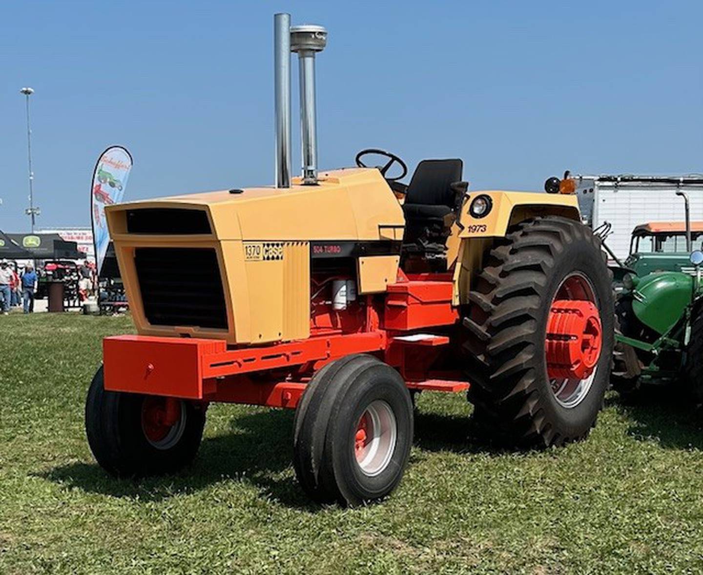 Former Case mechanic Dave Berbaum plans to display several of his tractors, including this Case 1370, at Historic Farm Days.