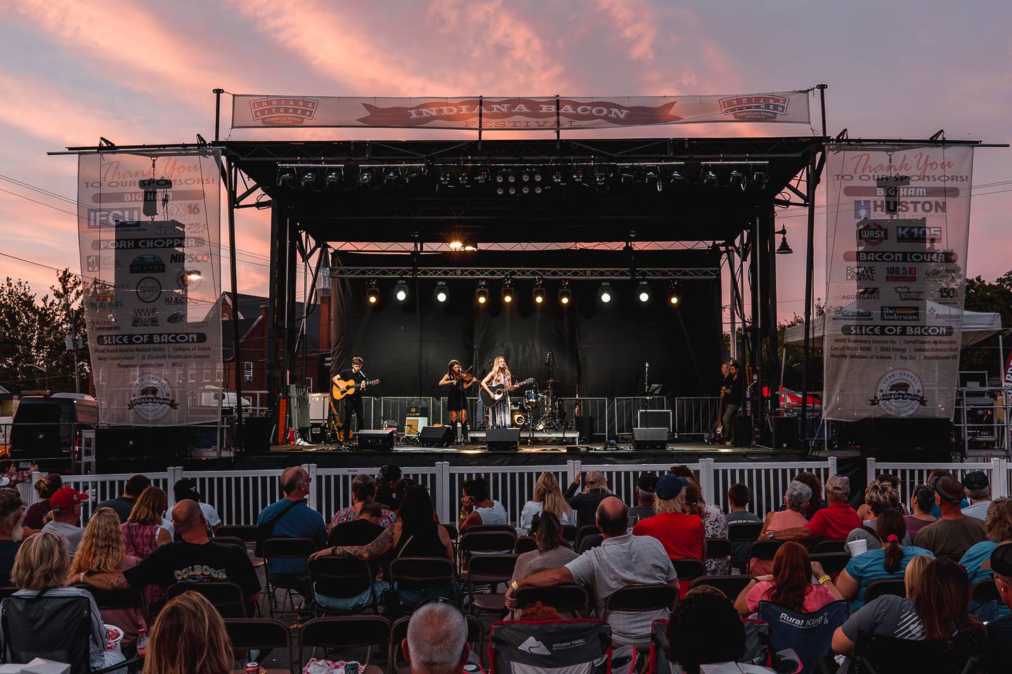 While the Indiana Bacon Festival is focused on the popular pork product, music also is a priority. The festival touts that it is about “bacon, bands and brews.” This year’s headline act is Lou Gramm, known as the voice of the rock group Foreigner. The festival features live music all day. Gramm will perform on the main stage at 9:15 p.m. Gramm was the lead vocalist for the rock group, whose popular hits include “Cold As Ice,” “Feels Like The First Time,” “Hot Blooded,” “Dirty White Boy,” “Double Vision,” “Juke Box Hero” and many more. Young Kingdom, an alternative rock band from Indianapolis, will perform from 3 to 4:15 p.m.; The Indigos, a funk rock party band, will perform from 4:15 to 6 p.m.; and Escape: A Tribute to Journey will take the stage from 7 to 8:30 p.m.