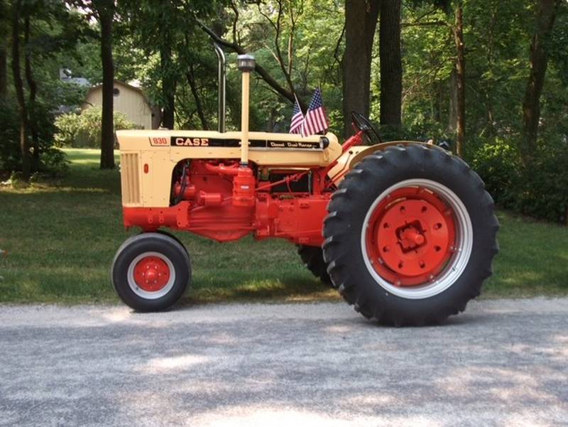 J.I. Case is the featured tractor at Historic Farm Days. Dave Berbaum will bring a group of his tractor collection to join the hundreds of other tractors participating in the annual event.