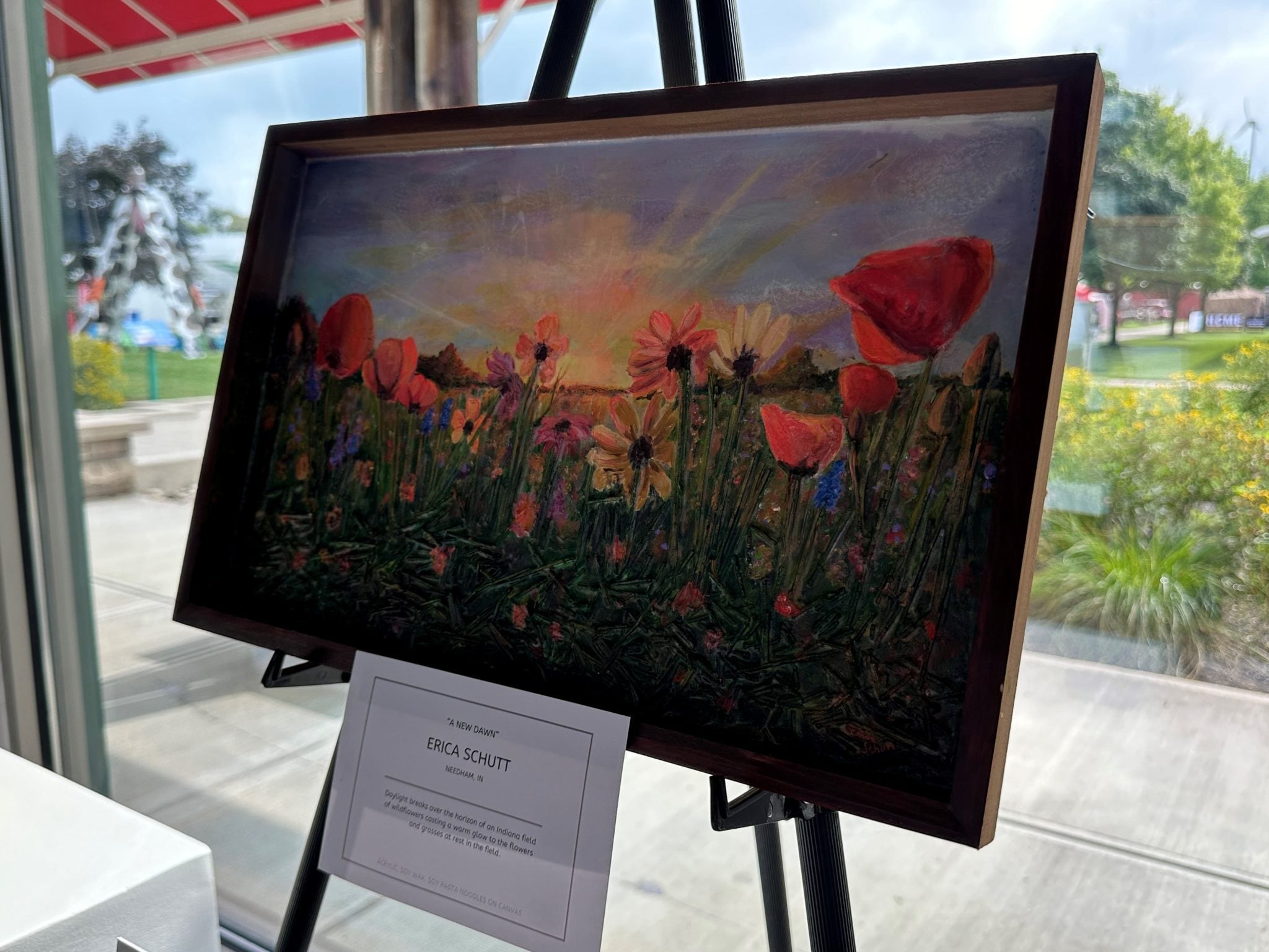 The Best in Show winner was “A New Dawn” by Erica Schutt from Needham, Indiana.