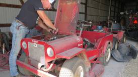 From the Fields: Getting classic mower ready