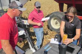 From the Fields: Rients begins test plot harvest