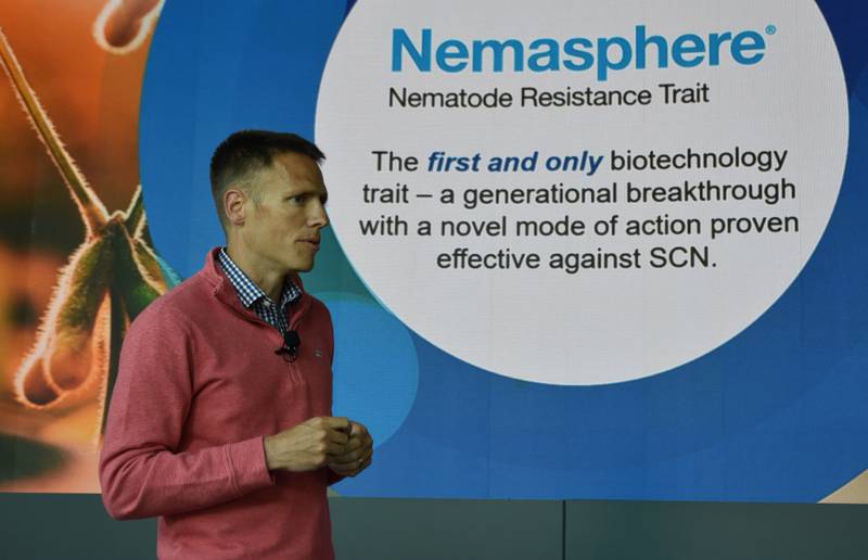 Mike McCarville, trait development manager at BASF, details how soybean growers have been longing for a solution to protect their fields from SCN for decades — and with the introduction of Nemasphere, they are finally getting a tool to go on the offense against this invisible threat.