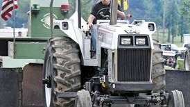 Horsepower heats up Historic Farm Days tractor pulls